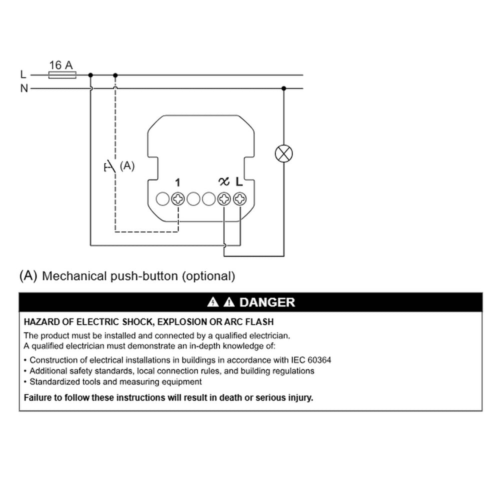 Димер Schneider Sedna Design чорний LED поворотний ( SDD114502 )
